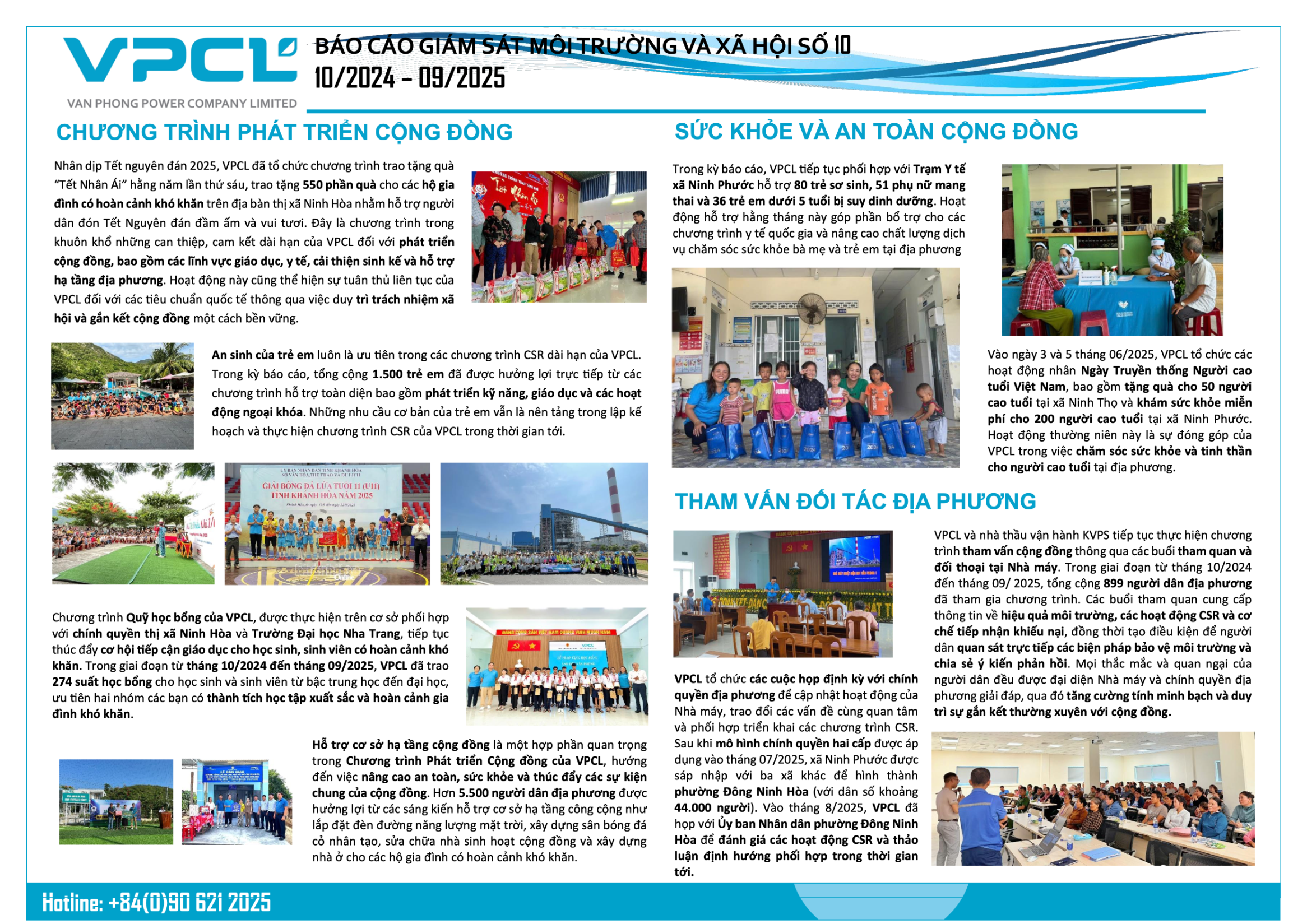 Environmental and Social Monitoring Report October 2024 – September 2025