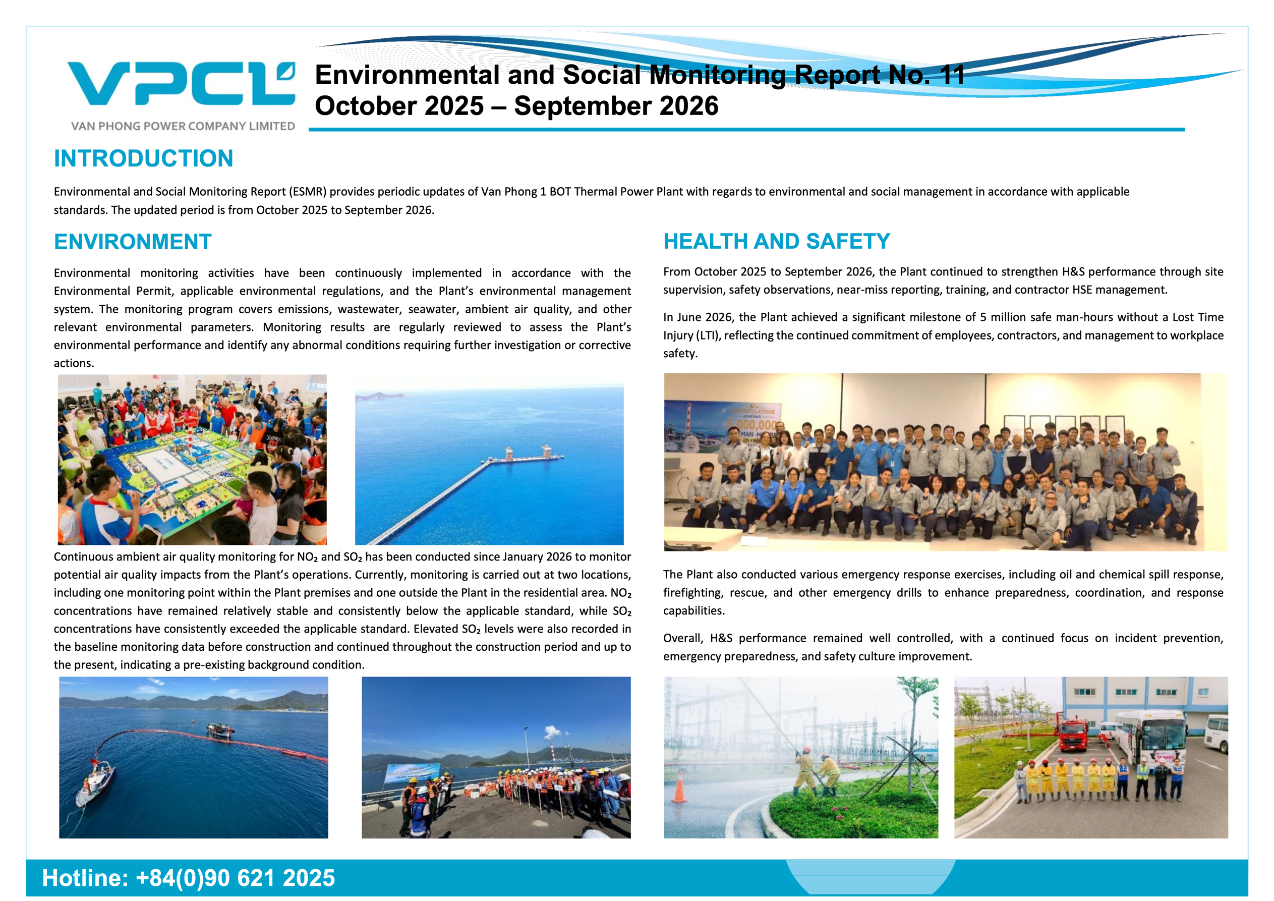Environmental and Social Monitoring Report October 2025 – September 2026